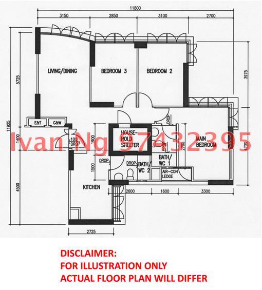 Blk 26B Jalan Membina (Bukit Merah), HDB 4 Rooms #169654732